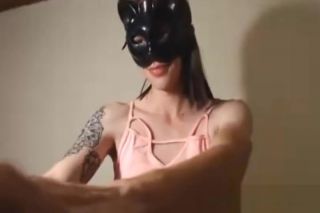 Doggystyle Porn Masked Shemale on Hot Anal Masturbation France - 1