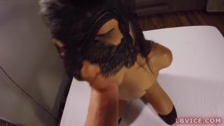 Pareja Ladyboy Slut Best Uncovers Her Face Gay Oralsex - 1