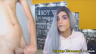 Desi Sleazy Trans Acquires Ass Opening Giving It To Chicks - 1