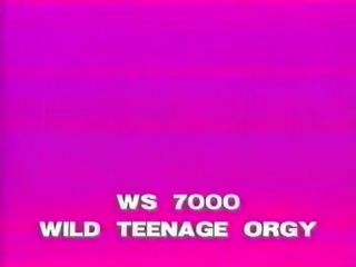 Novinhas WS 7000. Wild Teenage Orgy Cum On Face - 1
